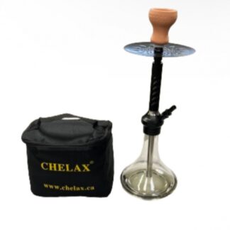 21 Inch Twist and Lock Chelax Hookah with bag